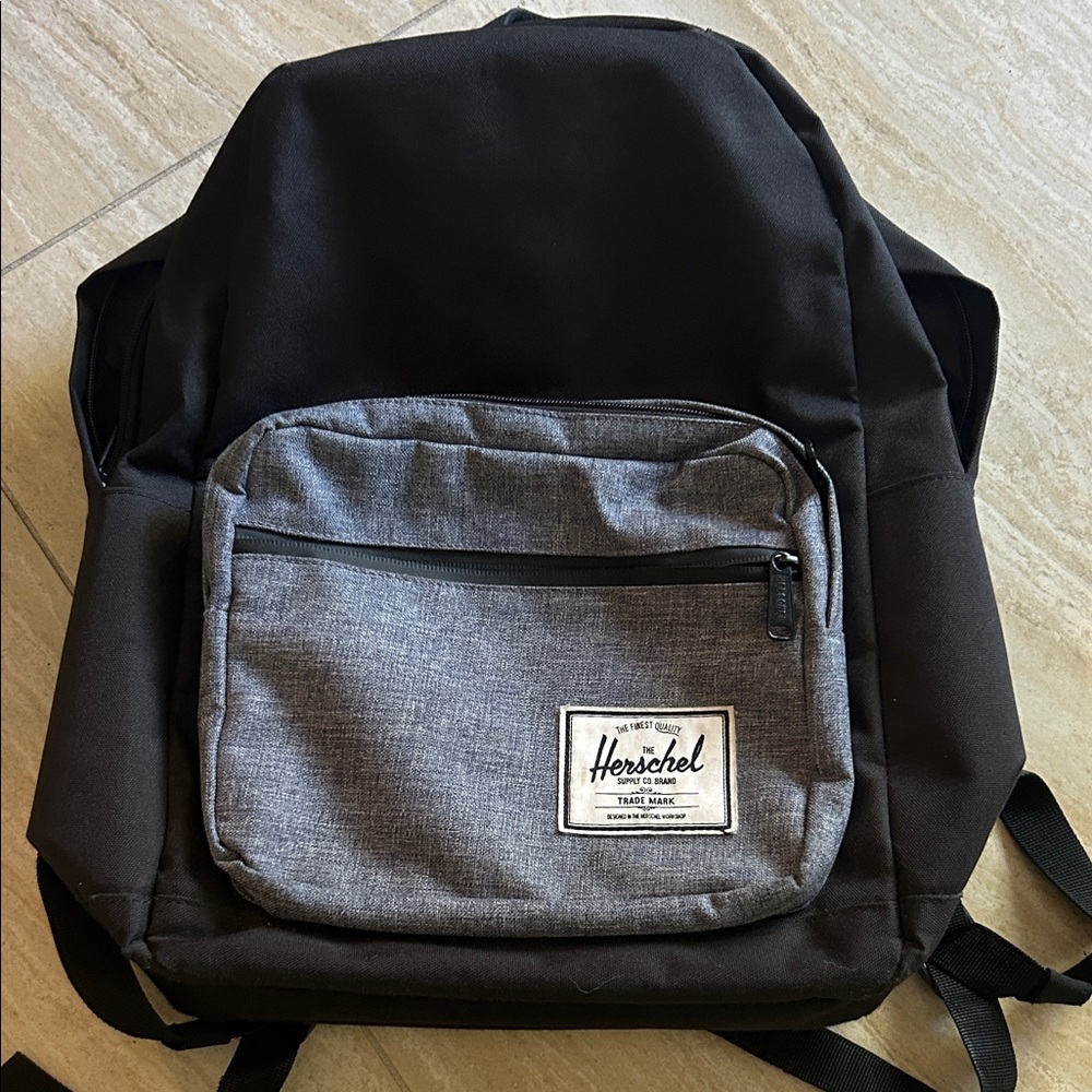 Herschel Supply Company Charcoal and Black Backpack